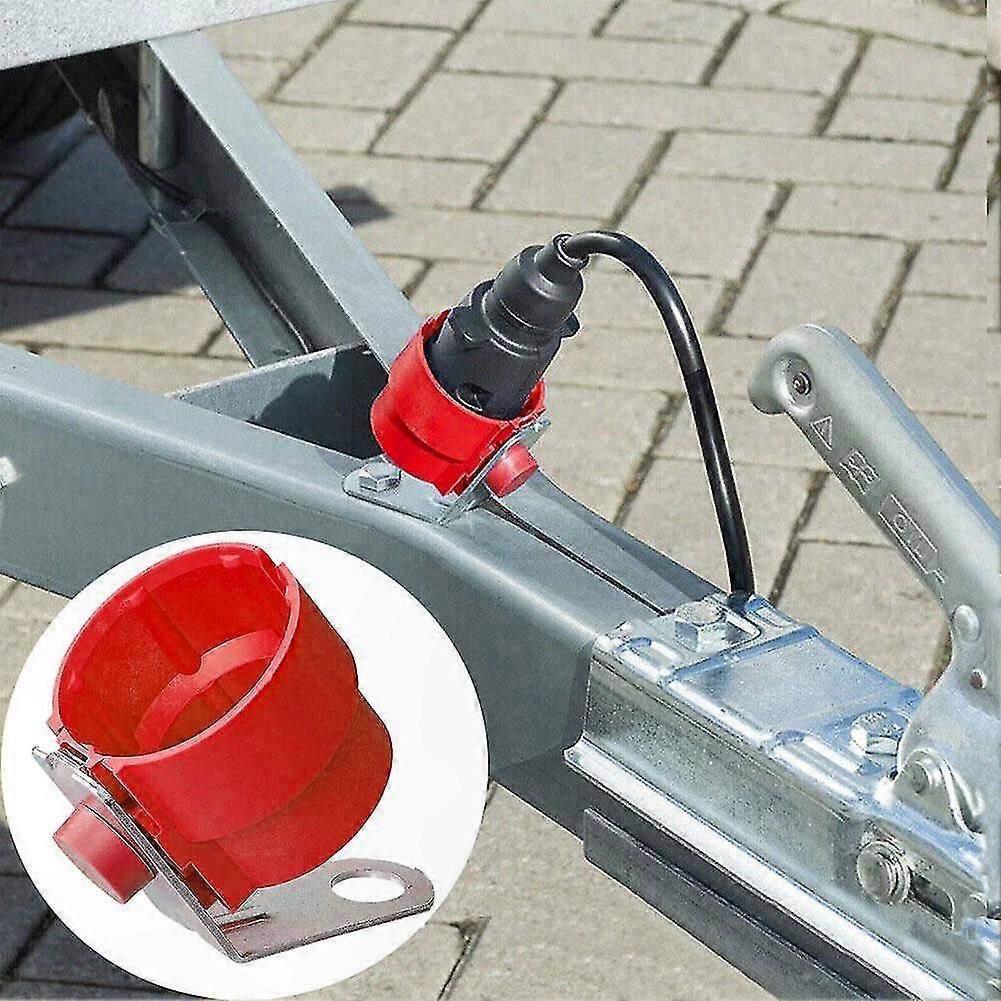 7-Pin & 13-Pin Trailer Plug Holder - Connector Storage Organizer