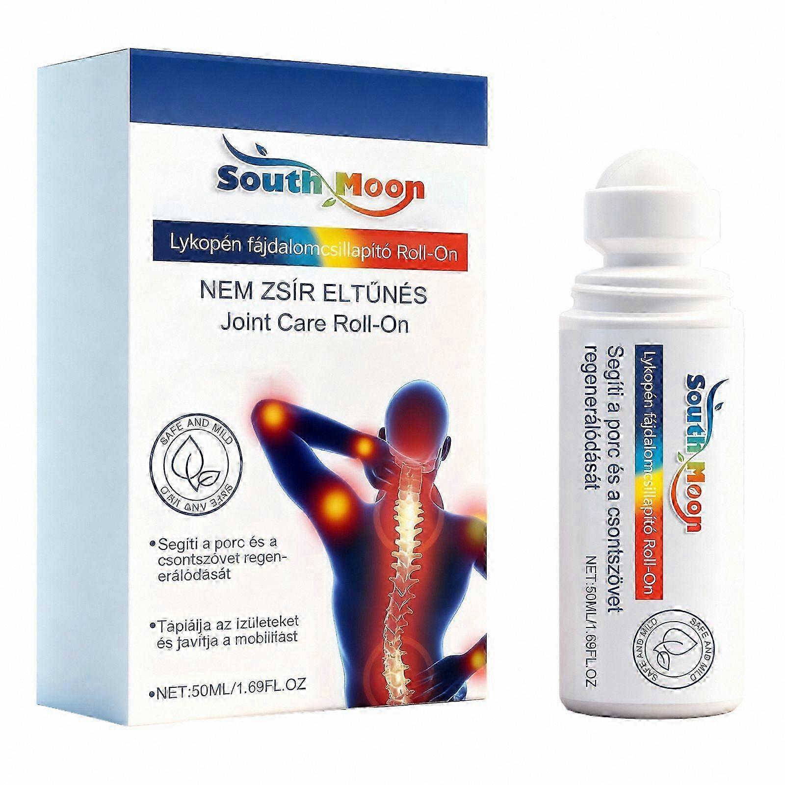 Roll-On Gel for Muscle and Joint Support, Fast-Drying Formula for Back, Neck, Hands, and Knees