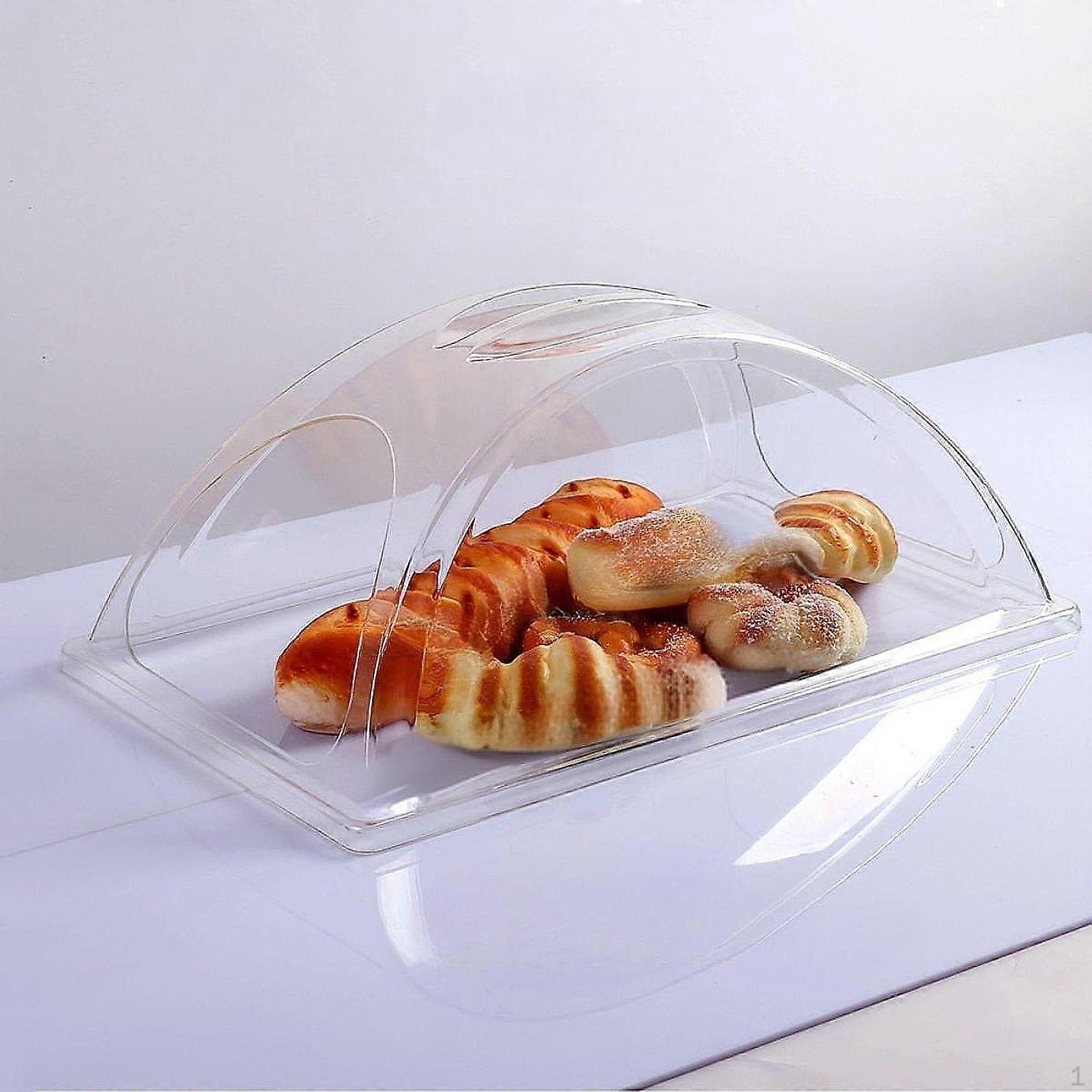 Clear Cake Stand Cover Lid Transparent Multipurpose Dessert Display for Catering