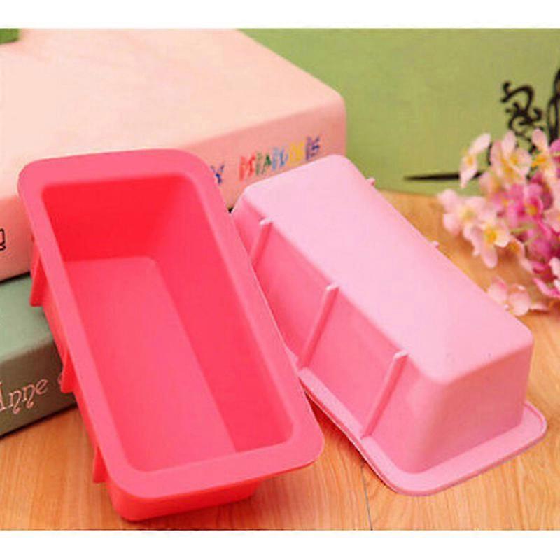 Rectangle Silicone Non Stick Bread Loaf Cake Mold Bakeware Baking Pan Oven Mould