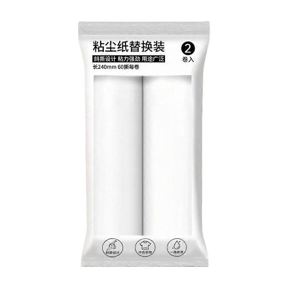 Replacement Core Tearable Roll Paper Sticky Roller  for Household Cleaning Tool