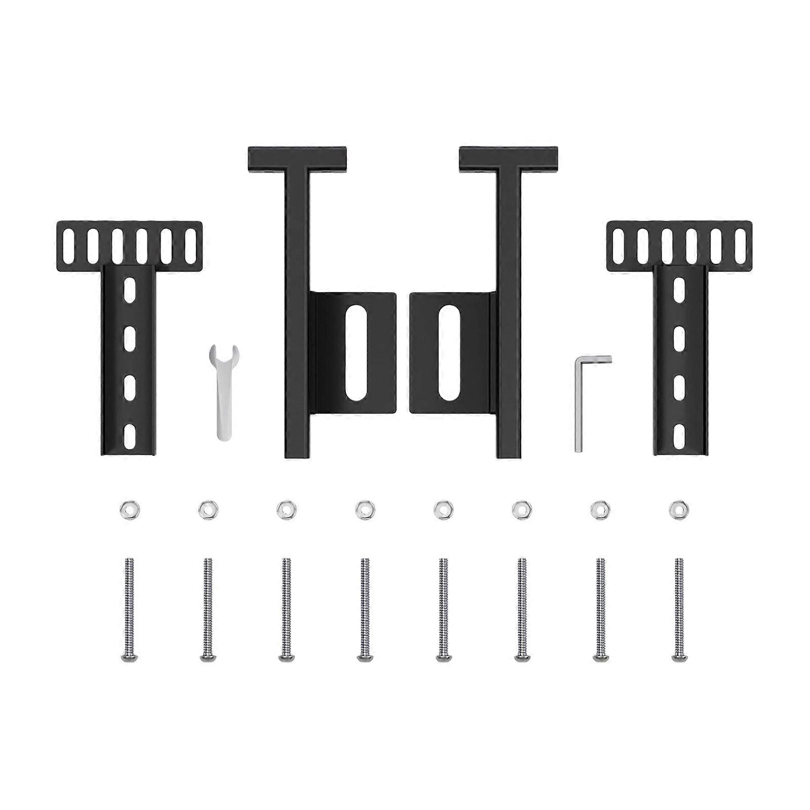 Sturdy Carbon Steel Headboard Brackets For Metal Bed Frames Tool Less Installation Rust Resistant Design Noise Reduction Support Multicolor