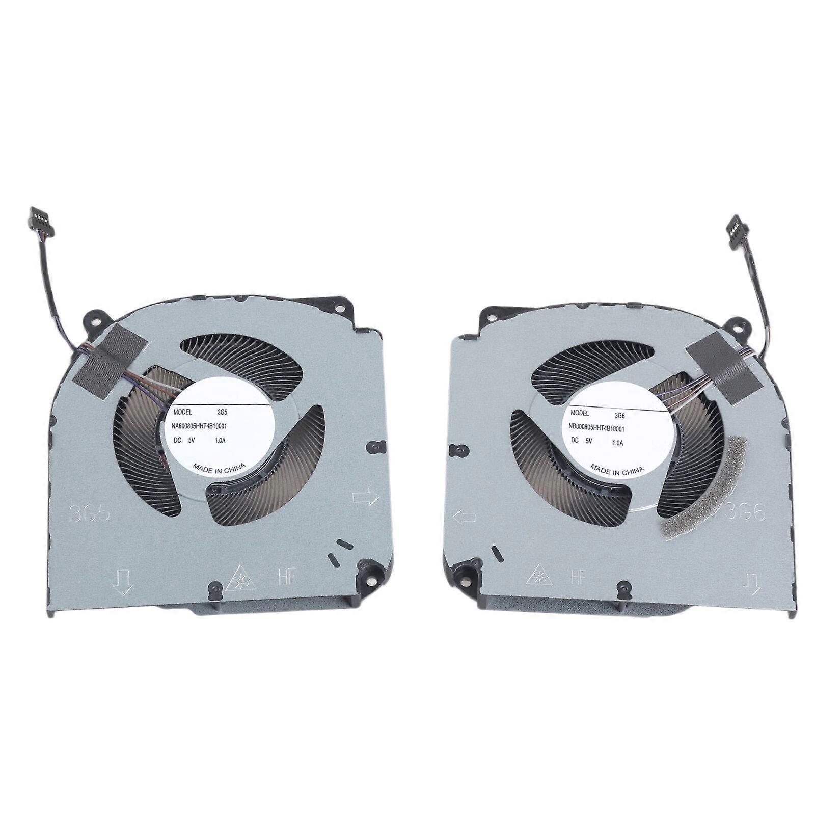 DC5V 1A CPU GPU Cooling Fan Laptops Coolers Fan for Mechanical Yaoshi 15Pro Pterosaur 15Pro Radiators Multicolor