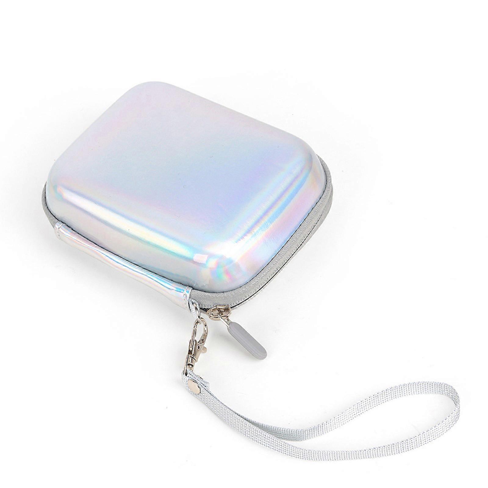 Scratchproof Camera Protective Shell Travel Friendly Design Practical Camera Housing Leather Texture for Various Models  Silver