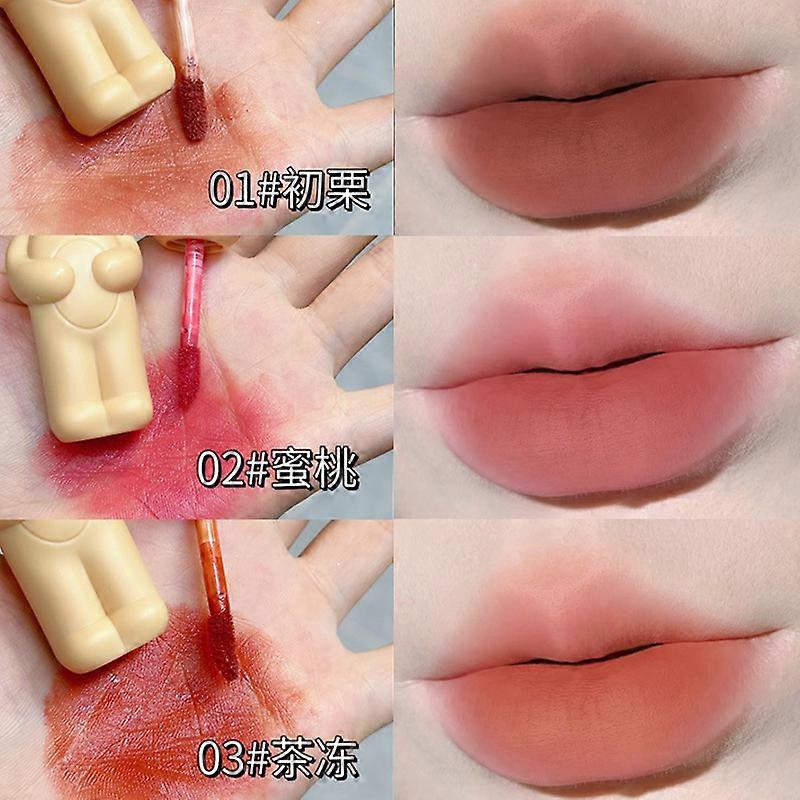 Lip gloss set, matte finish, natural and flattering, versatile and vibrant lipstick set