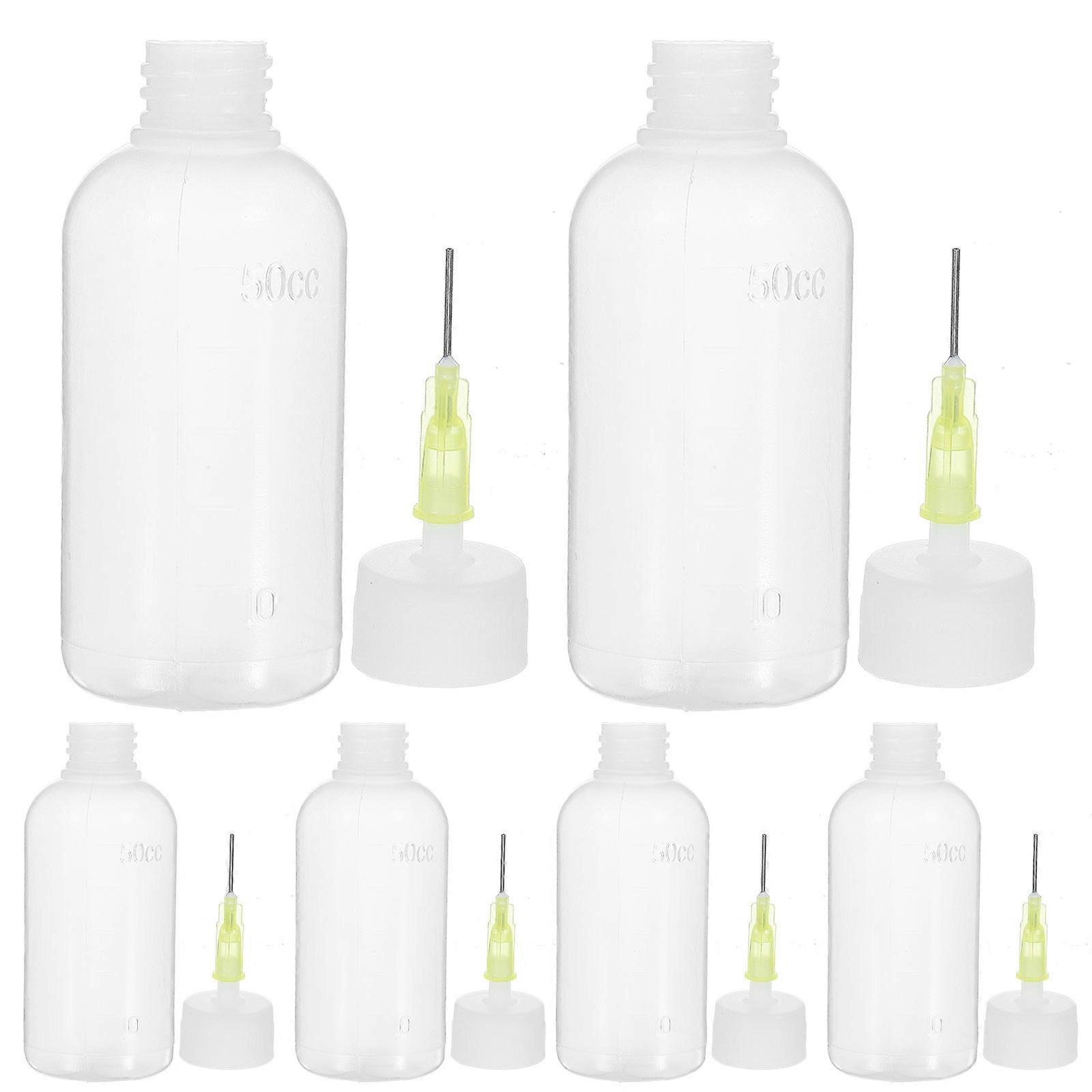 6 pcs Precision Tip Applicator Bottle Needle Tip Glue Bottles Glue Applicator Bottles