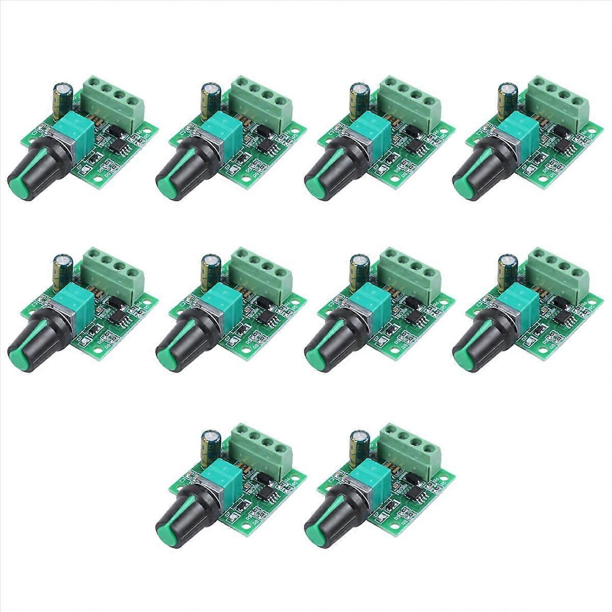 10X 1.8V 3V 5V 6V 7.2V 12V 2A 30W DC Motor Speed Controller (PWM) 1803BK Adjustable Driver Switch