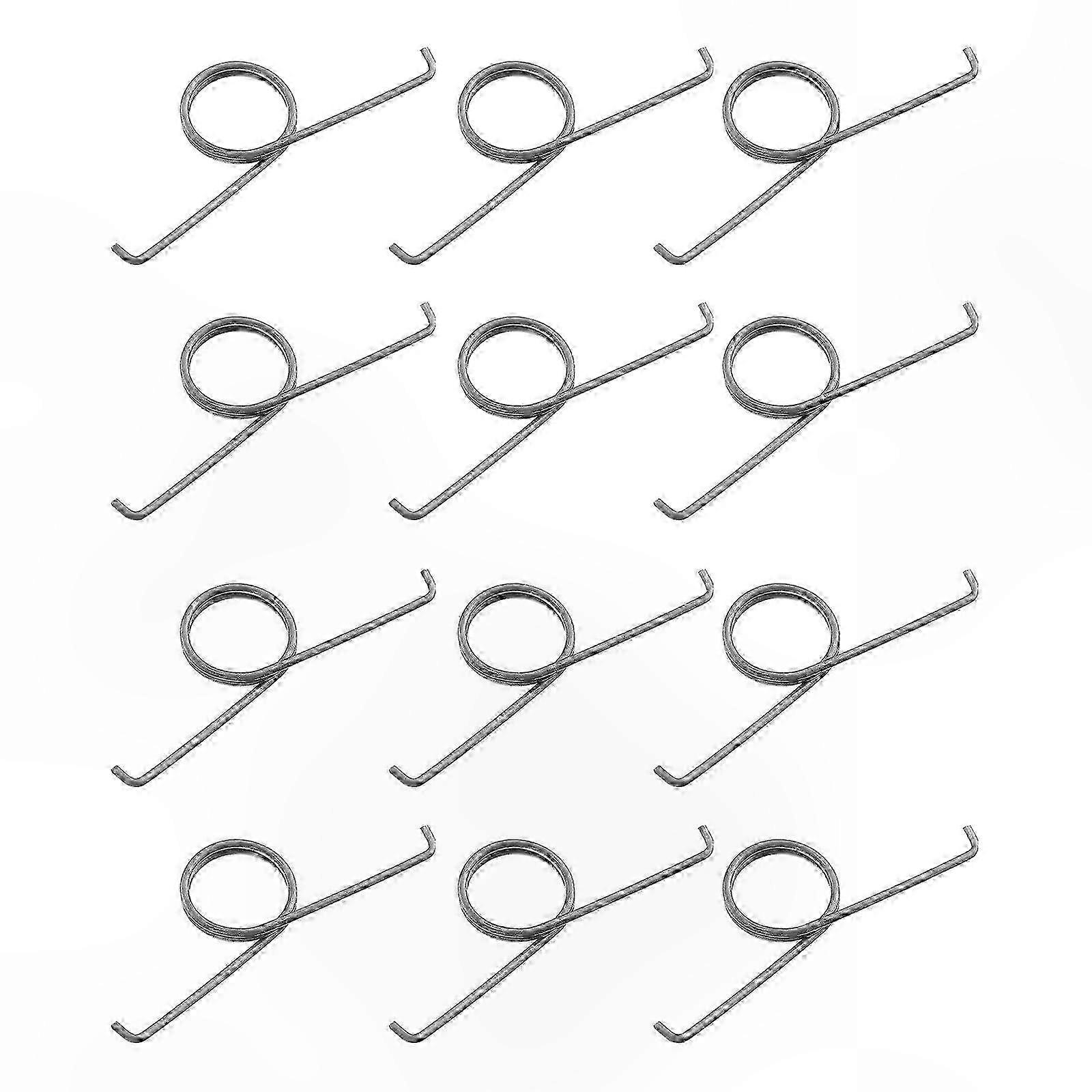 50-Pack Replacement Springs for Gaming Controller Trigger Buttons Silver Tone