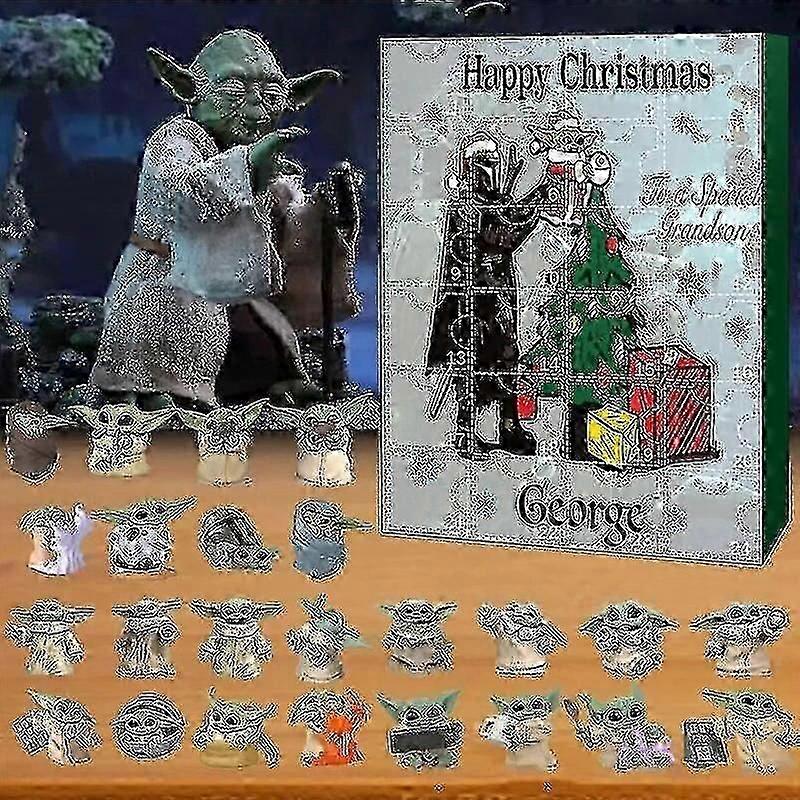 Advent Ημερολόγιο Χριστουγεννιάτικο δώρο Το Mandalorian Baby Yoda Playset