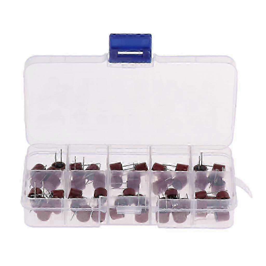 50Pcs TR5 Fuse Assortment with Multiple Amperage (500mA-6.3A)