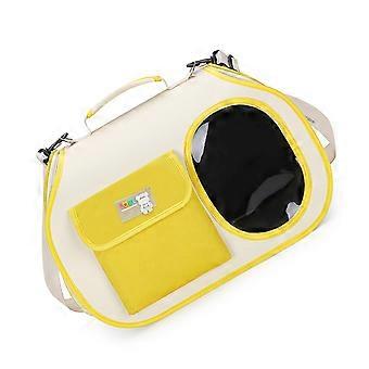 Dog Carrier Cats Cage Cats HandCarrying  Travel bags Carrier Crossbody Shoulder Bag Cats Dogs Carry Bag  Yellow