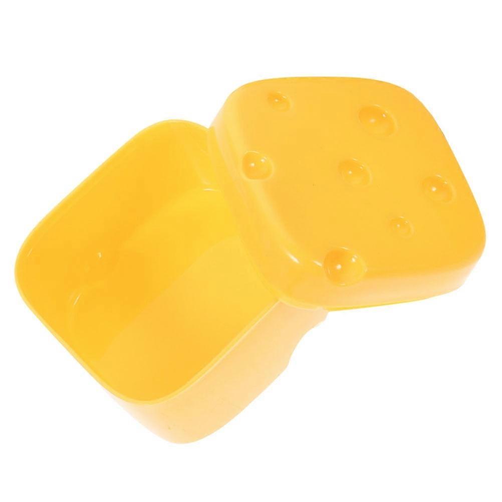 Cheese Crisper Container For Refrigerator Slice Butter Bacon Food Storage Fridge Organizing Plastic