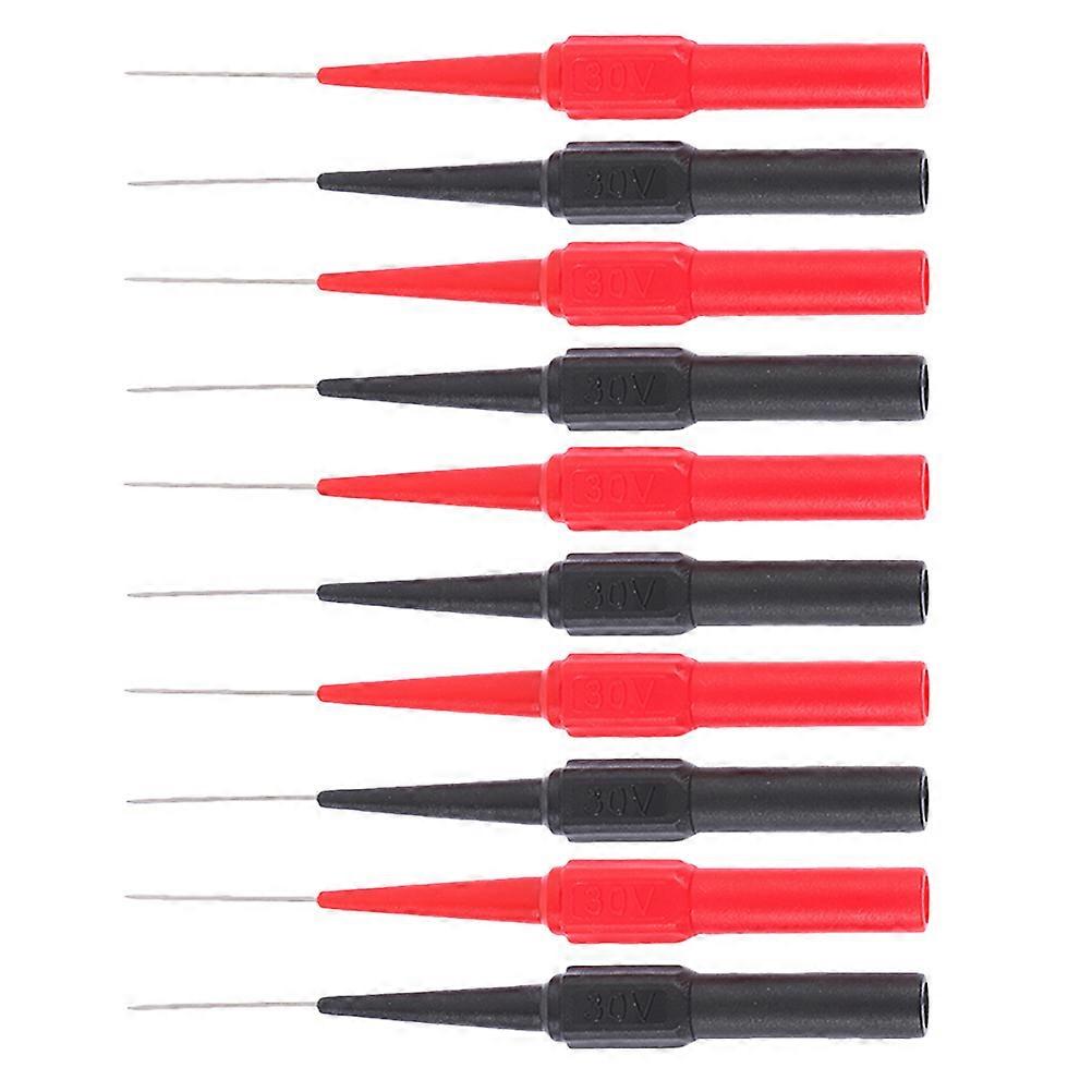 Multimeter Probe Tools for Testing 10Pcs Wire Piercing Needle Set