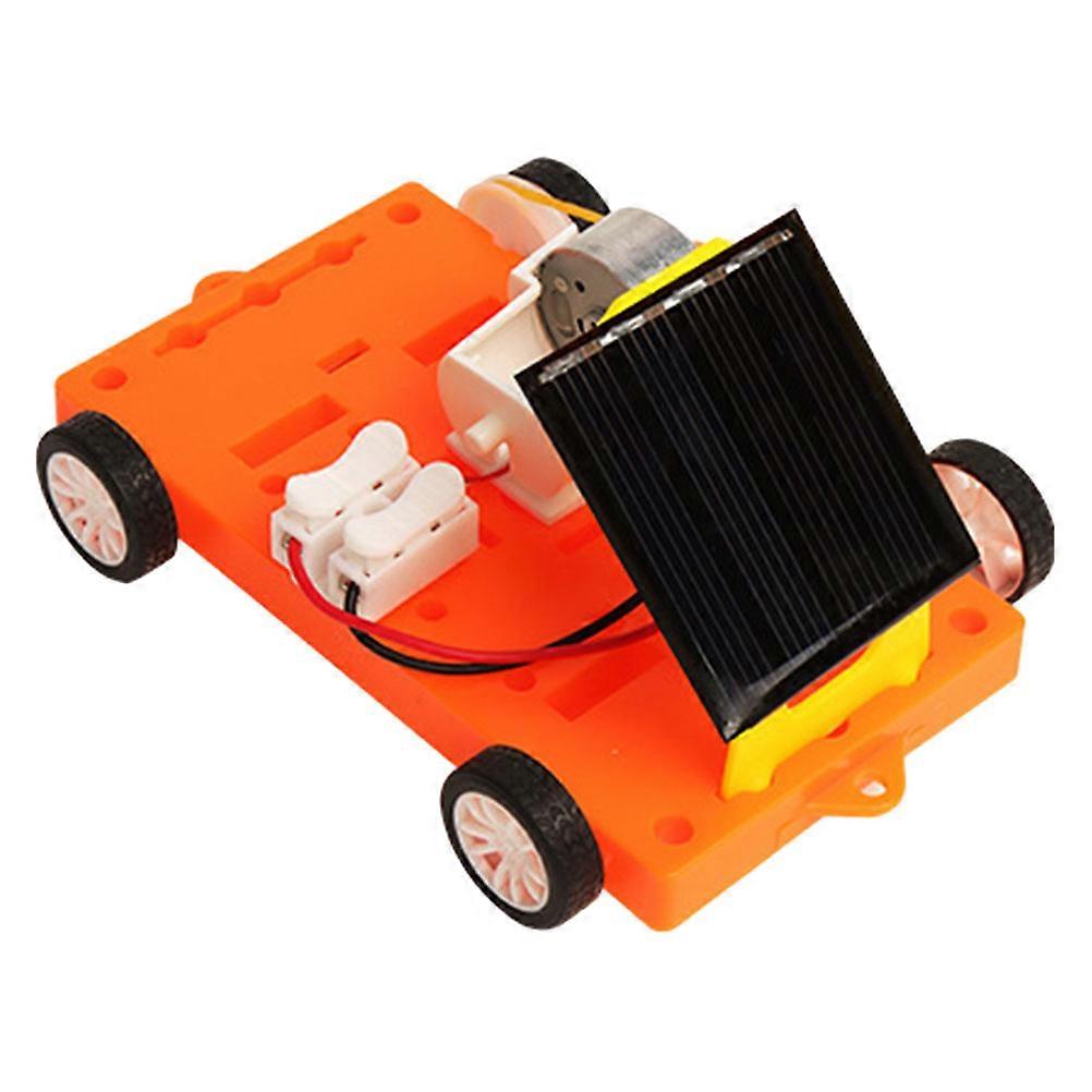 Solar-Powered Car Model Making Kit Science Experiment Toy for DIY Projects