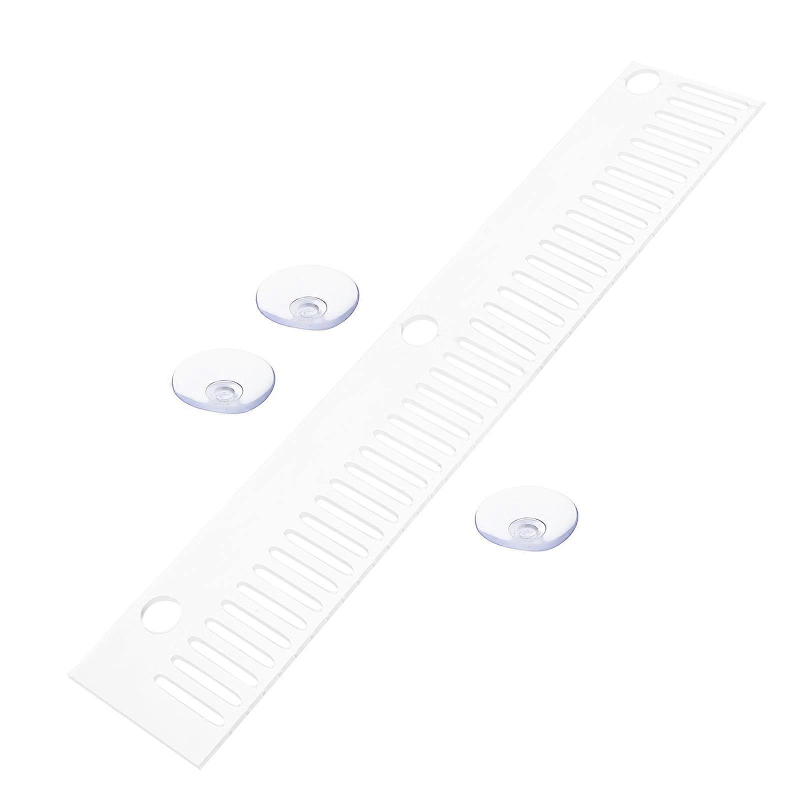 Transparent Overflow Comb for Aquarium Fish Use Durable ABS