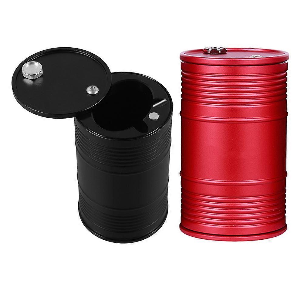 Alloy Car Ashtray for Patio Use 6Pcs Portable Decorative Set