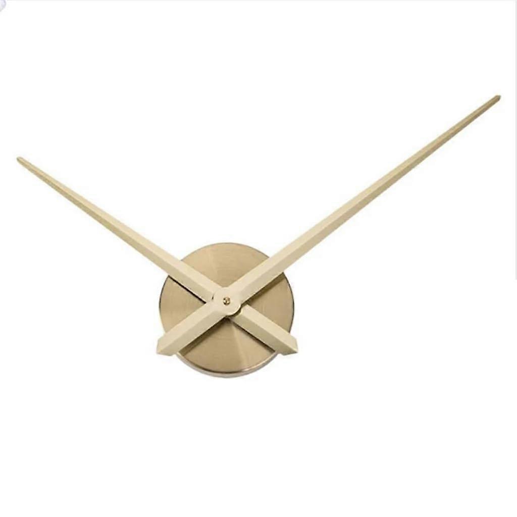 Large Wall Clock with Large Needle Design Silent Quartz Movement for Modern Home Office Decor Gray