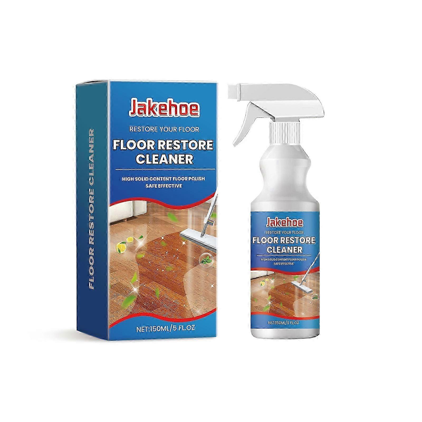 Multi-Effect Wood Floor Polish & Cleaner - Deep Shine, Decontamination, Long-Lasting Gloss
