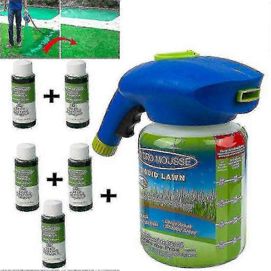 Lawn Sprayer Hydro Seeding System For Liquid Grass Seed Application And Lawn Maintenance