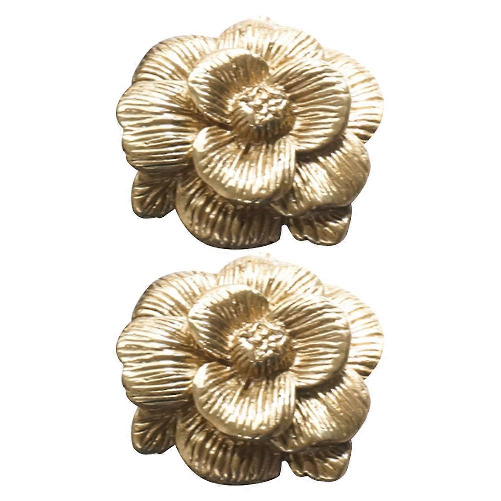 Copper Drawer Pull Handles for Decor with 2Pcs Practical Knobs