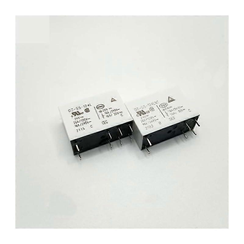 10PCS Power Relay OZ-SS-112L1 OZ-SS-124L 1 Open 1 Closed 6A 8 Pins 12V DC Relay Module for Circuit Control