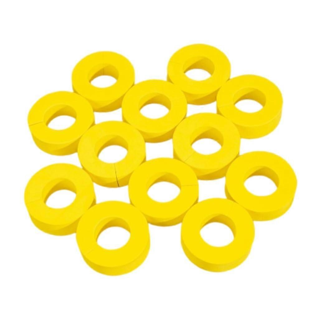 12Pcs Heatless Hair Curlers Reusable CShape Sponge Rollers for Easy Hair Volume and NoHeat Styling