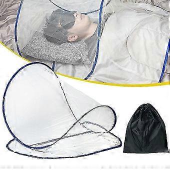Portable Pop Up Mosquito Net Tente pour tête Sac de couchage Moustiquaire Moustiquaire pour literie