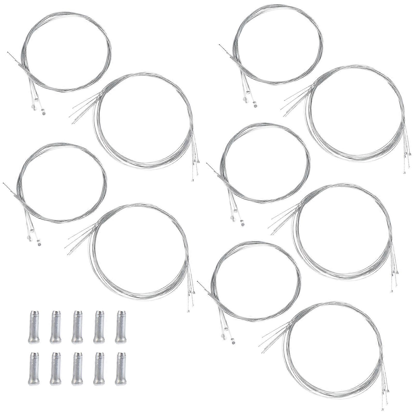 Derailleur Cable Replacement for Bike Brake Shifters Cable 10Sets