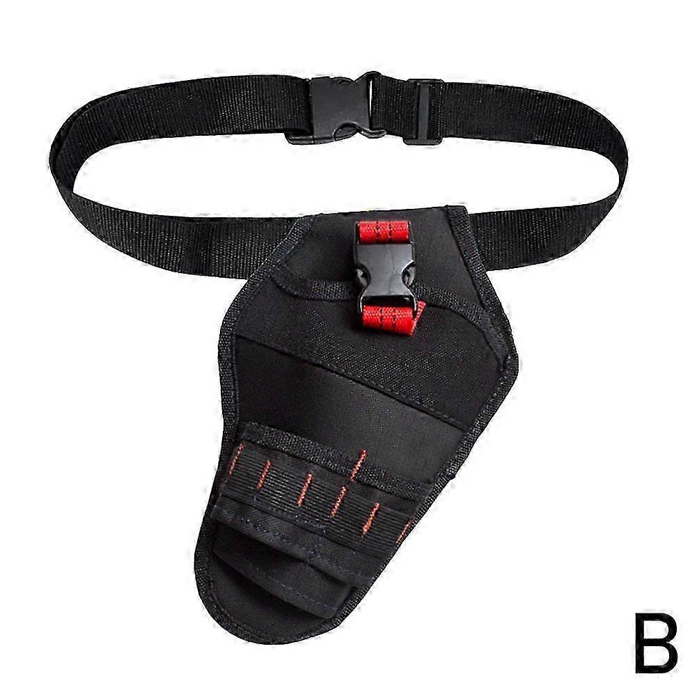 Heavy Work Belt Pouch Tool Pouch Multi Pockets Belt with Hammer Loop Adjustable 26-27s