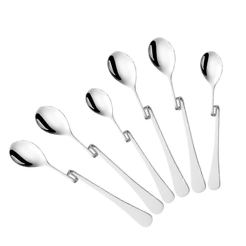 Stainless Steel Coffee Spoons with Creative S Shaped Handle for 18Pcs Set