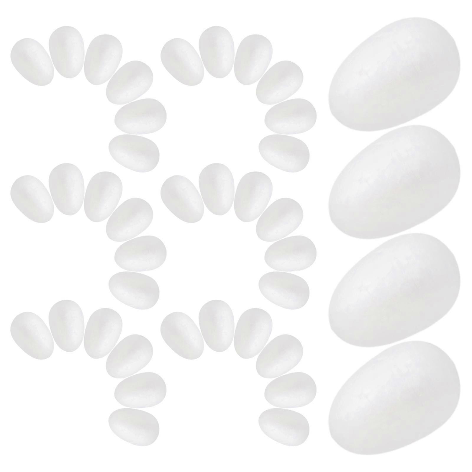 Craft Egg Foam Painting Kit for 50Pcs DIY Easter Decoration