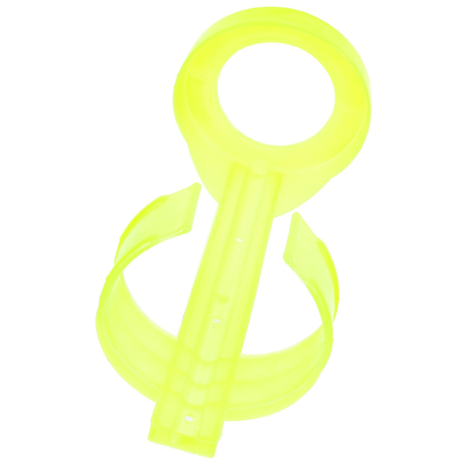 Fire Extinguisher Mount Bracket for Holding 2Pcs Wall Hanging Green Plastic