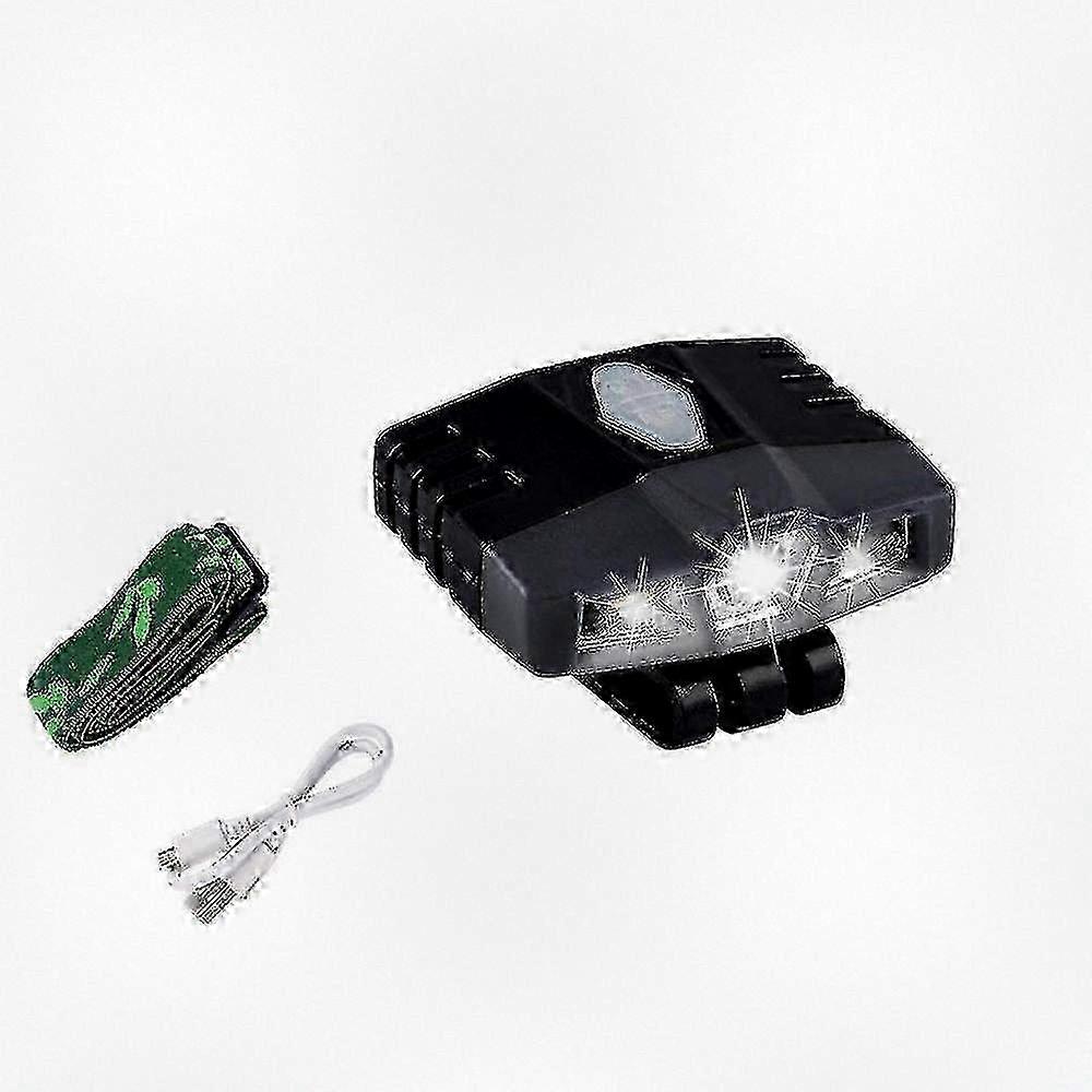 26-27 Compact Cordless LED Hat Clip Light
