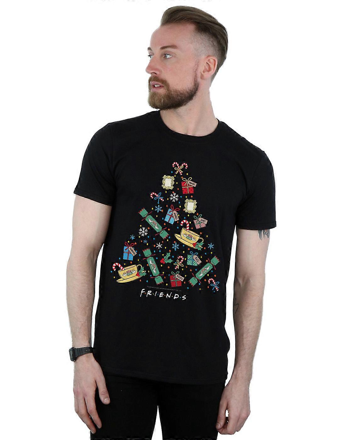 Vänner män ' s Christmas Tree T-shirt