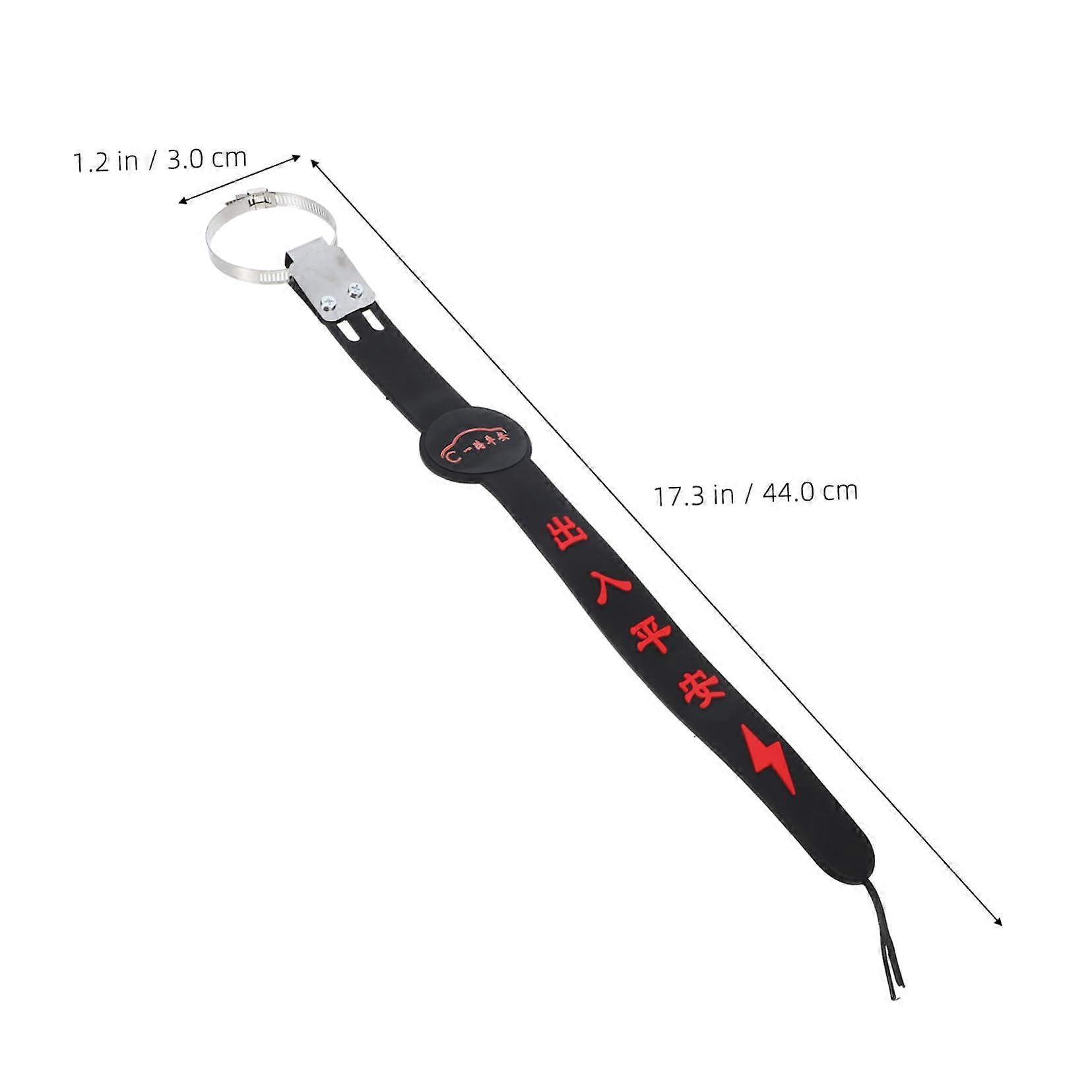 Anti Static Car Strap Adjustable Length Wear Resistant Grounding Belt for Static Elimination