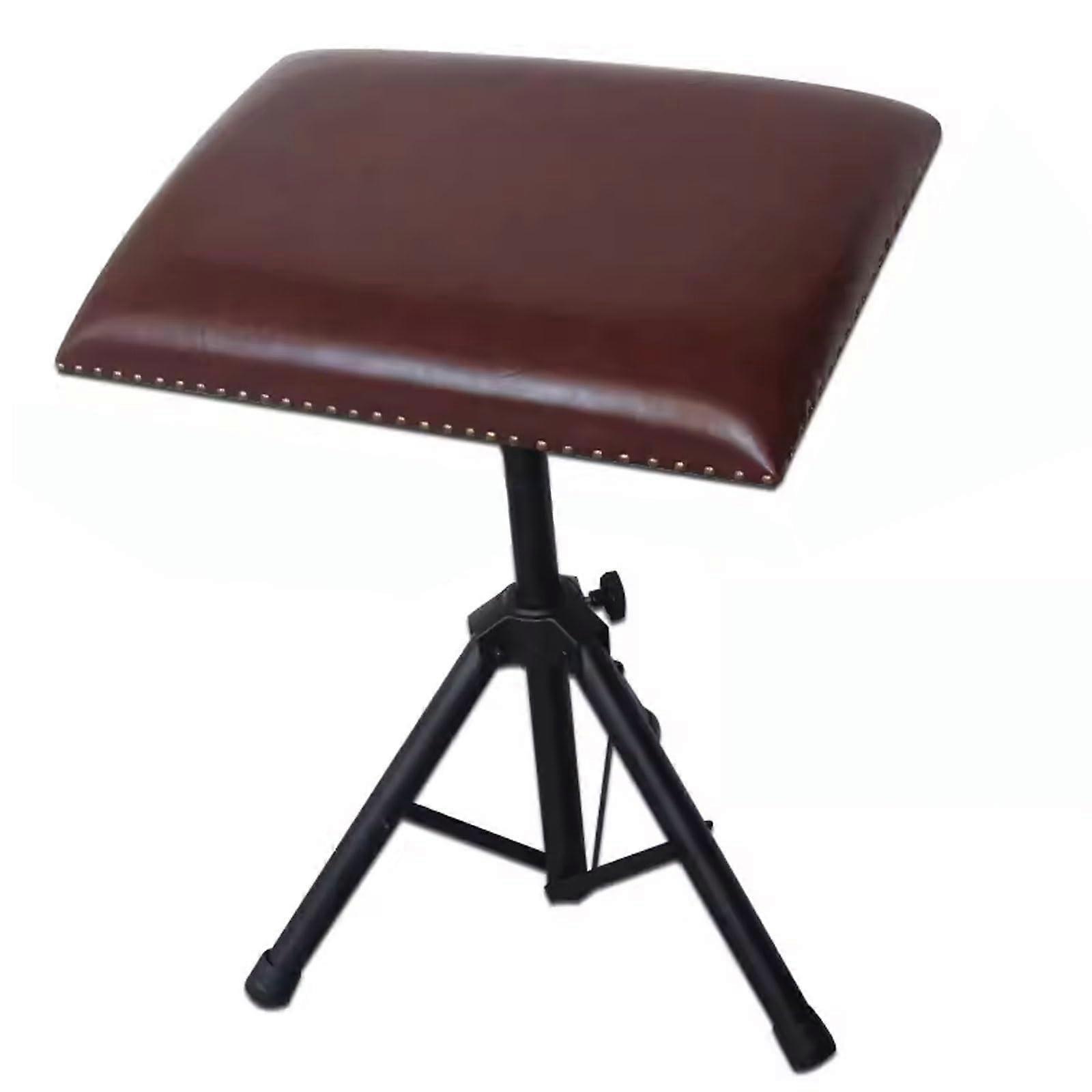 Tattoo Arm Rest Stand Adjustable Height with PU Leather and Foldable Tripod for Professional Studio