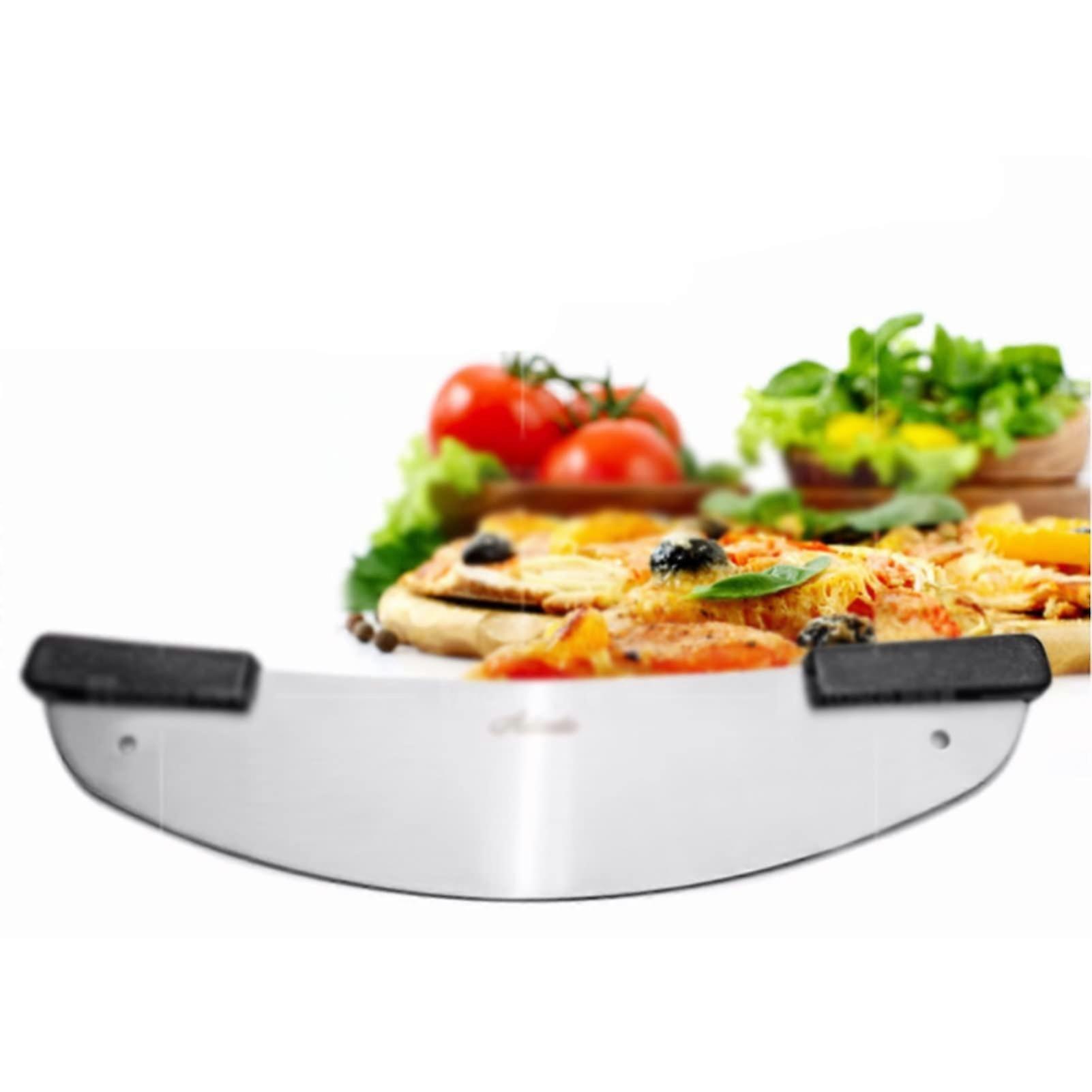 Pizza Cutter Wheel with Sharp Stainless Steel Blade, Ergonomic Handle and Protective Guard