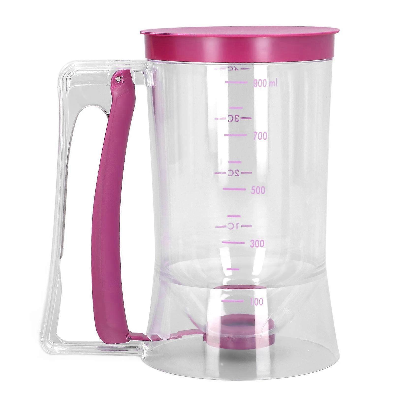 Pancake Batter Dispenser with Measuring Scale, BPA  Trigger Handle for Precision Mess Pouring