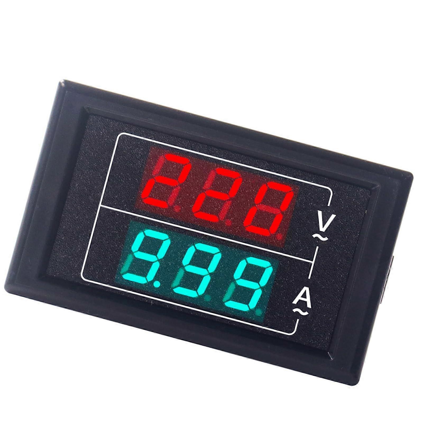Digital Voltmeter Ammeter Dual LED Display  Accuracy Panel for Industrial Voltage Measurement