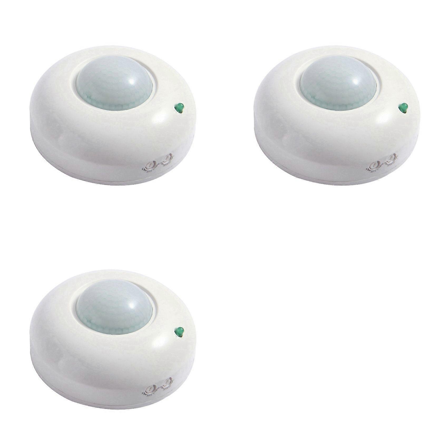 3X 360 Adjustable Ceiling Motion Sensor Detector, Occupancy Light Switch for Energy Saving and Security