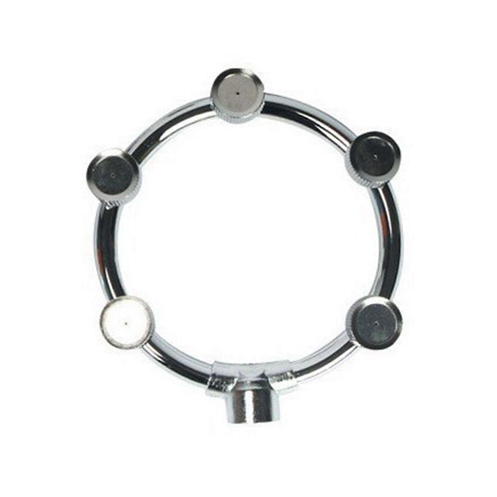 Durable Stainless Steel Ring Sprinkler with Multiple Nozzles