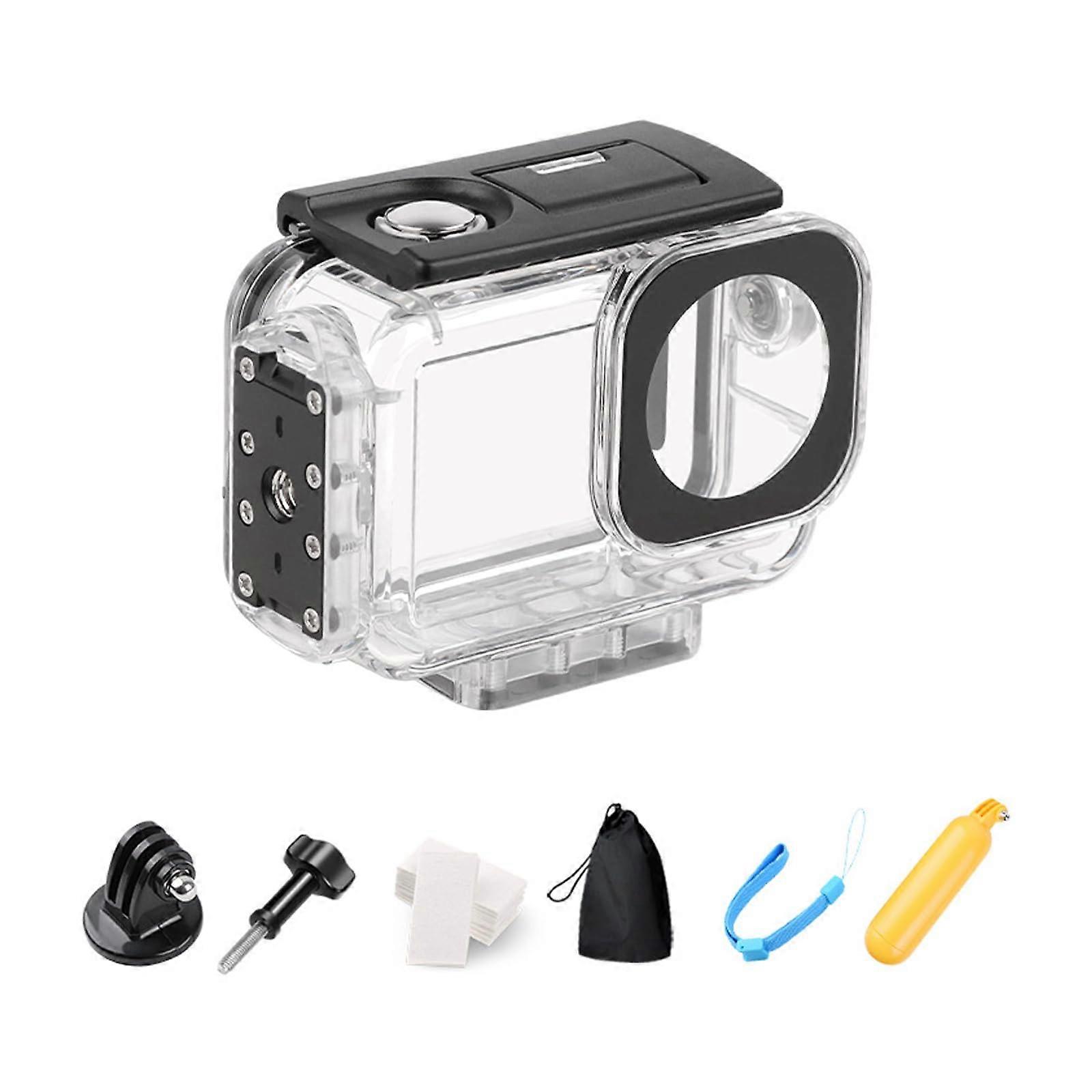 Underwater Camera Housing 60M Waterproof Case with Shockproof Design for Action5PRO/4/3 Diving