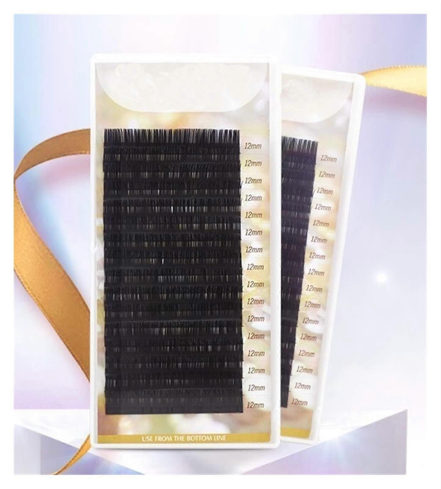 Eyelash Extensions with Handmade Curl Precision, 9mm False Eyelash Clusters for Natural Volume Boost