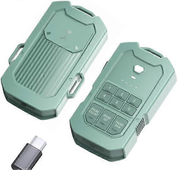 Radar Motion Sensor Alarm with 800m Range, Solar Powered Waterproof Perimeter Security for Camping