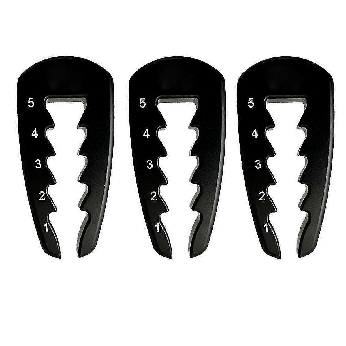 3 Pack Golf Tee Height Tool Adjustable Golf Tee Height Tool Adjustable Tees compatible Mats Tee Height Set