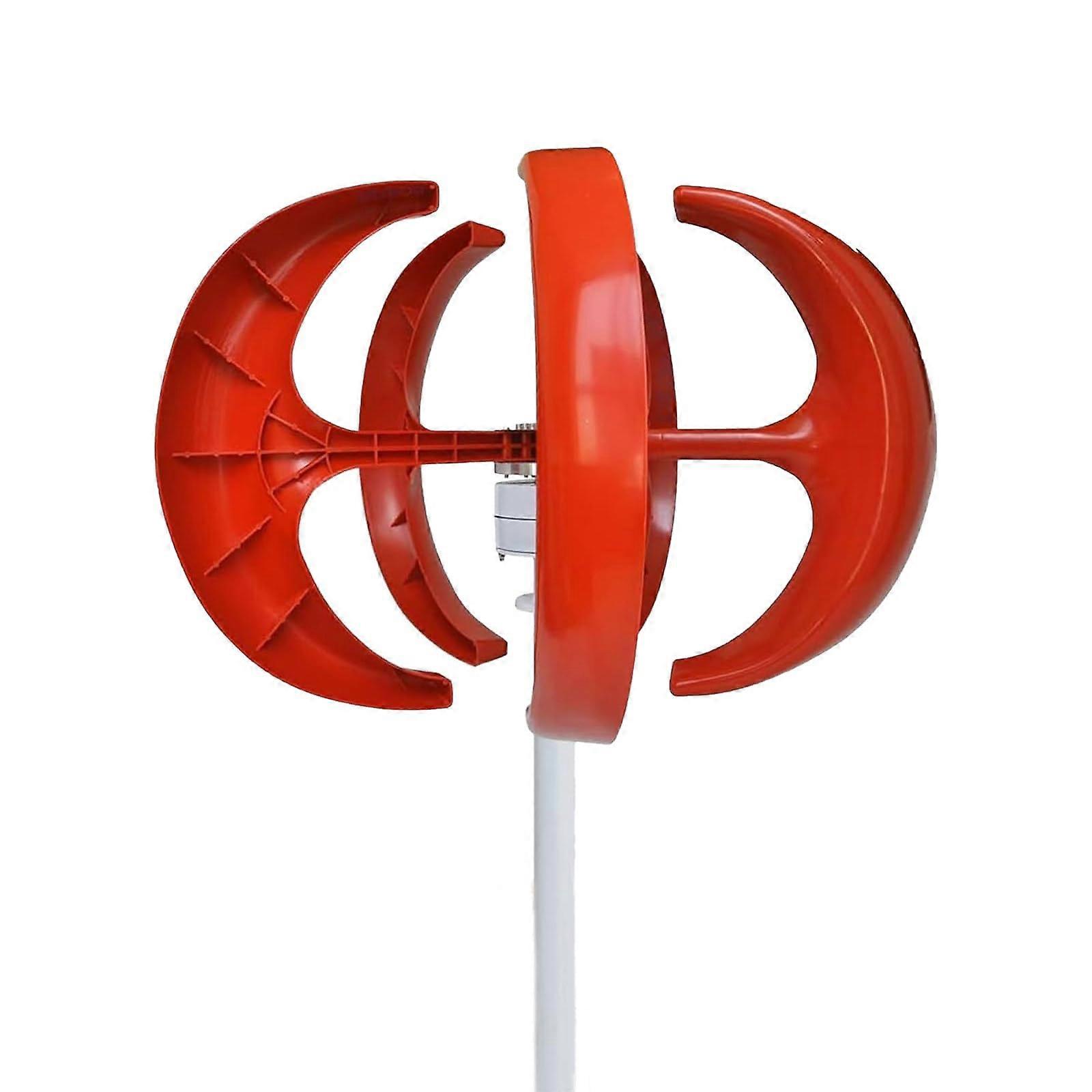 200W 24V Vertical Wind Turbine Generator 5 Blades with Controller for Off Grid Low Wind Power