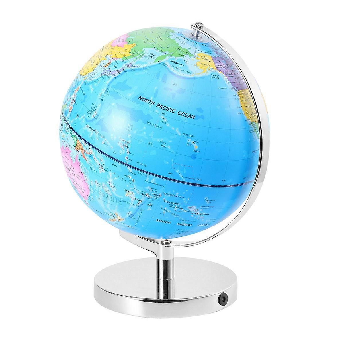 Constellation Desktop Globe with USB Interface World Globe with Stand Blue