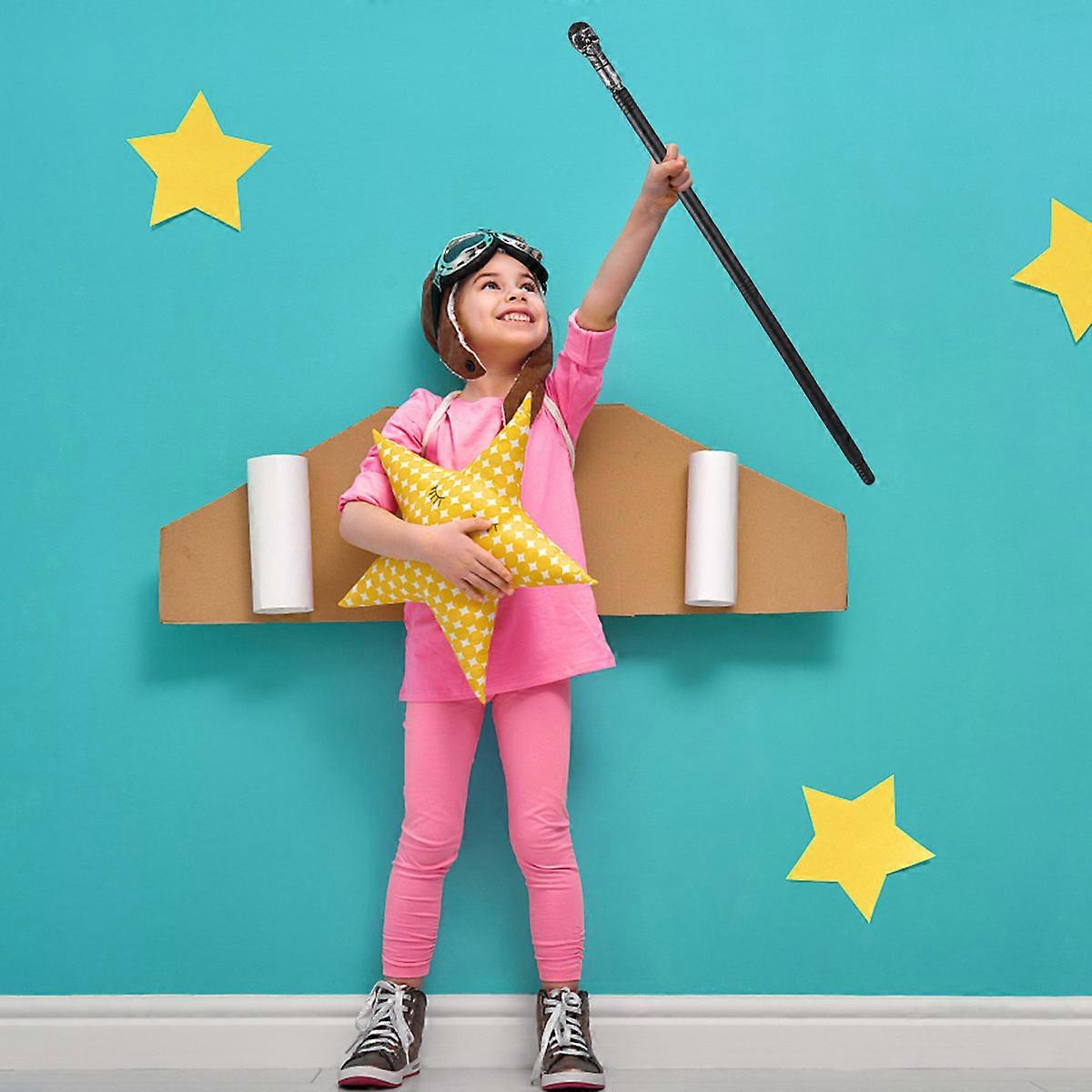 Creative Skull Pattern Scepter Plastic Walking Stick for Decoration