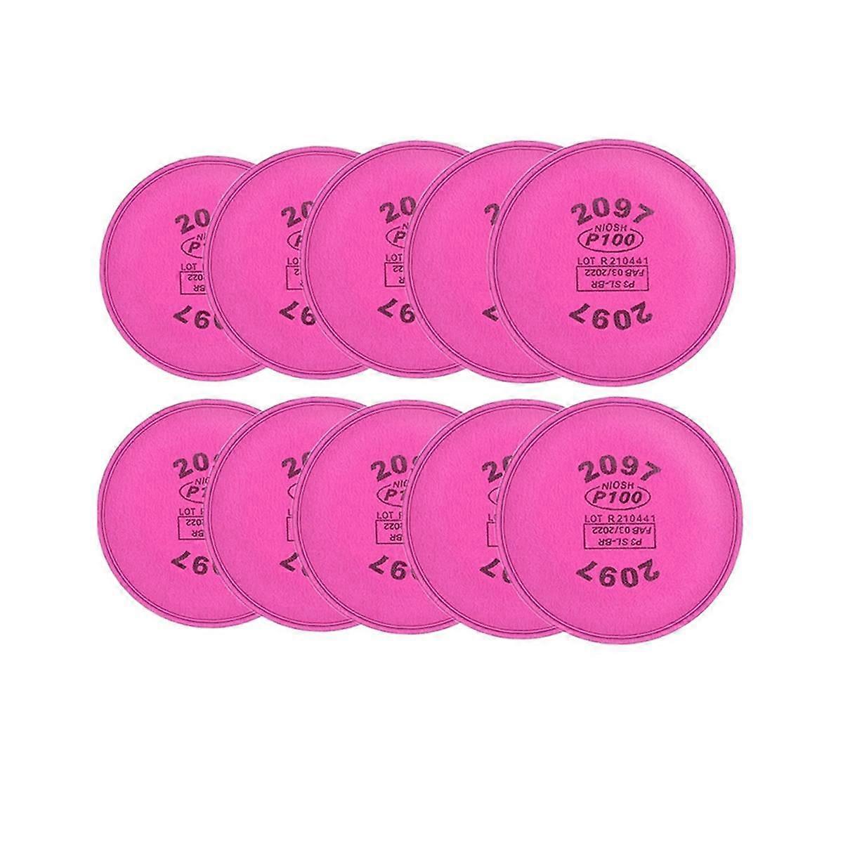 10PCS 2097 P100 Particulate Filter Compatible with 2097,Installed on P100 Filter Retainer Replaceme