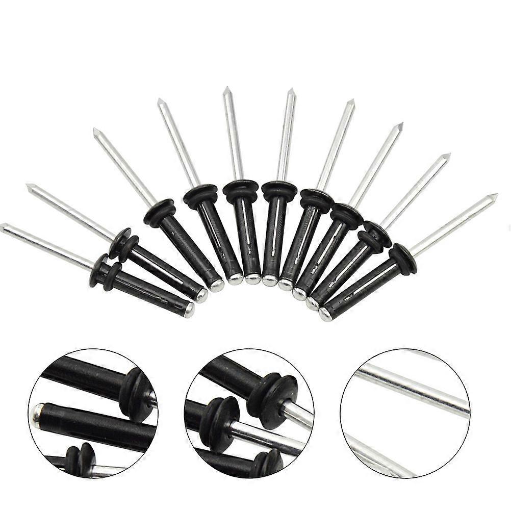 Canoe Aluminum Rivets for Exploding Rivet Use Black 10Pcs Set